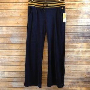 C&C California Velour Track Lounge Pants Medium NWT
